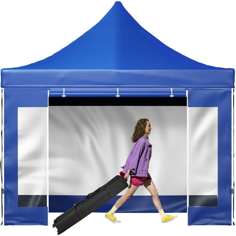 KFFKFF Pop Up Canopy Tent, 10 x 10 ft, Outdoor Patio Gazebo
