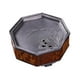 thumbnail image 5 of Bandeja de té, bandeja de mesa, tapa de Metal de drenaje, herramienta práctica, tablero de té para ahorrar espacio, barco de té para acampar, pícnic A, 5 of 9
