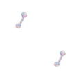 thumbnail image 2 of Billuyoard Cuerdas de algodón interactivo resistente a mordidas limpios perros juguete cabeza calva juguetes para masticar forma de hueso Pesa 2piezas, 2 of 6