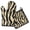 Zebra Pattern, variant on Valentine's Day Heart Pattern Kitchen Oven Mitt and Pot Holder Sets 4 Pcs for Baking, Cooking and Grilling, Heat Resistant Up To 392 °F