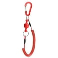 thumbnail image 1 of GLFILL Retention Rope Fishing Lanyard Cable Magnetic Anti Slip Safety Rope Anti Lost Easy Quick Release Rope Clips Net Holder Red, 1 of 9