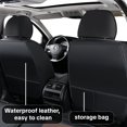 thumbnail image 5 of 2015 for Infiniti Q70 Interior Seat Covers Leather Upholstery Seat Protection Perfect Fit Enhanced Comfort Seat Belt Compatible, 5 of 9