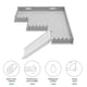 thumbnail image 3 of Plataforma De Escalera De Hámster, Juguete De Trepapor De Seguridad Para El Espacio Ajustable De Hámster Juguete Hámster Spoil Con área Para Dormir Y Tazones De Comida Para, 3 of 7