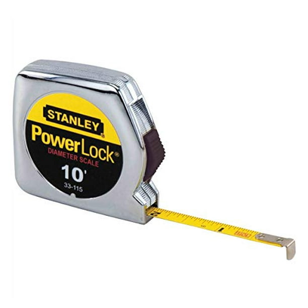 Measuring Tape Ruban A Mesurer Stanley Hand Tools 33-115 10' X 1/4 PowerLock Pocket Tape Rule (3 Pack) 76174331158 Dewalt Tape Measure Stanley PowerLock Tape Measure
