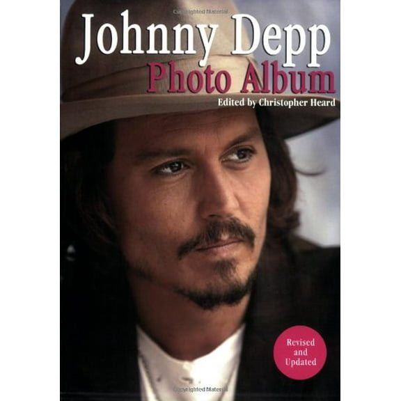 Pre-Owned Johnny Depp Photo Album Paperback