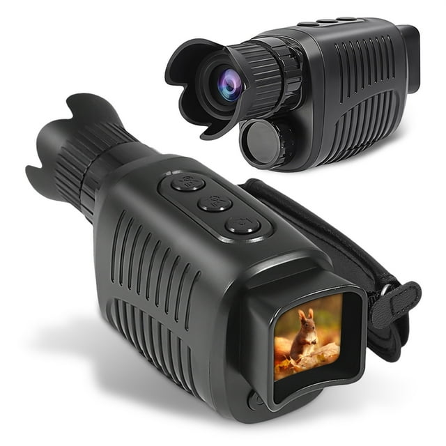 Monocular Night Vision Device Camera 1080P HD Infrared 5X Digital Zoom Telescope Outdoor Day Night Dual-use Darkness