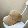 thumbnail image 1 of Gorra de béisbol para mujer, de verano, con gran circunferencia de la cabeza, fina, estilo coreano, moderna, combinable, estilo japonés, marca de moda, gorra de cara pequeña, 1 of 6