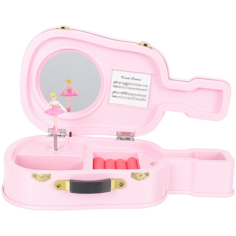 Bestonzon Violin Shaped Music Box Funny Music Box Festival Gift