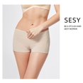 thumbnail image 6 of YWDJ Shaping Panties Women Briefs Plus Size Breathable Lightweight No Show Hip Lift Comfortable Body Breathable Underwear Nice Peach Buttocks Belly-up Briefs Beige L, 6 of 8