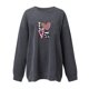 thumbnail image 3 of ICHUANYI Liquidación Moda de mujer Otoño Impreso Blusa suelta de manga larga Cuello redondo Casual Pullover Tops Sweatershirt ICHUANYI WER202308172569, 3 of 3