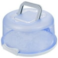 thumbnail image 3 of Small Cake Carrier with Handle Portable  Cupcake Container Cake Storage Box for Fruit Cupcake Baking Goods, 3 of 10