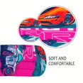 thumbnail image 4 of Cool Colorful Racing Print Blanket, Flannel Blanket, Super Soft Blanket, Suitable For Sofa, Living Room-SinKeeU, 4 of 4