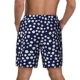 thumbnail image 2 of Lsque Mens Swim Trunks Daisies Flowers Pattern - Bathing Suit Compression Liner - Beach Swim Shorts Swimwear - (S-3XL) - Stretch Quick Dry -Small, 2 of 9
