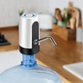 thumbnail image 1 of Bomba dispensadora de agua, bomba de jarra de agua eléctrica para jarra de galón, bomba de agua potable con carga USB fácil de usar para cocina interior, 1 of 10
