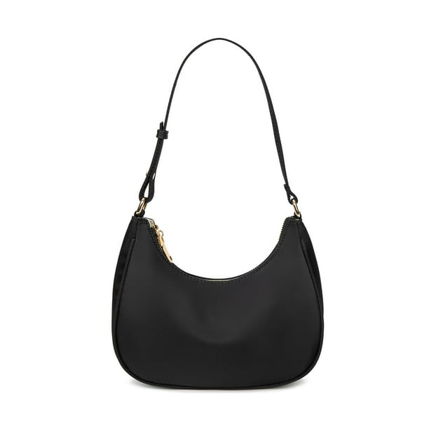 WSRYDJDL Crescent Bolsos de hombro para mujer lindo Hobo Tote bolso debajo del brazo monederos mini bolso de embrague con cierre de cremallera