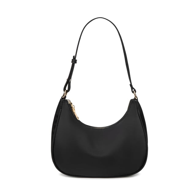 WSRYDJDL Crescent Bolsos de hombro para mujer lindo Hobo Tote bolso debajo del brazo monederos mini bolso de embrague con cierre de cremallera