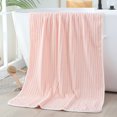 thumbnail image 4 of Skegnu Towels And Washcloths Thickened And Enlarged Fleece Towel Bath Towel Two Piece Corduroy Suit Friendly Soft Water Absorbent Striped Face Wash Towel Bath Wipe Towel, 4 of 7