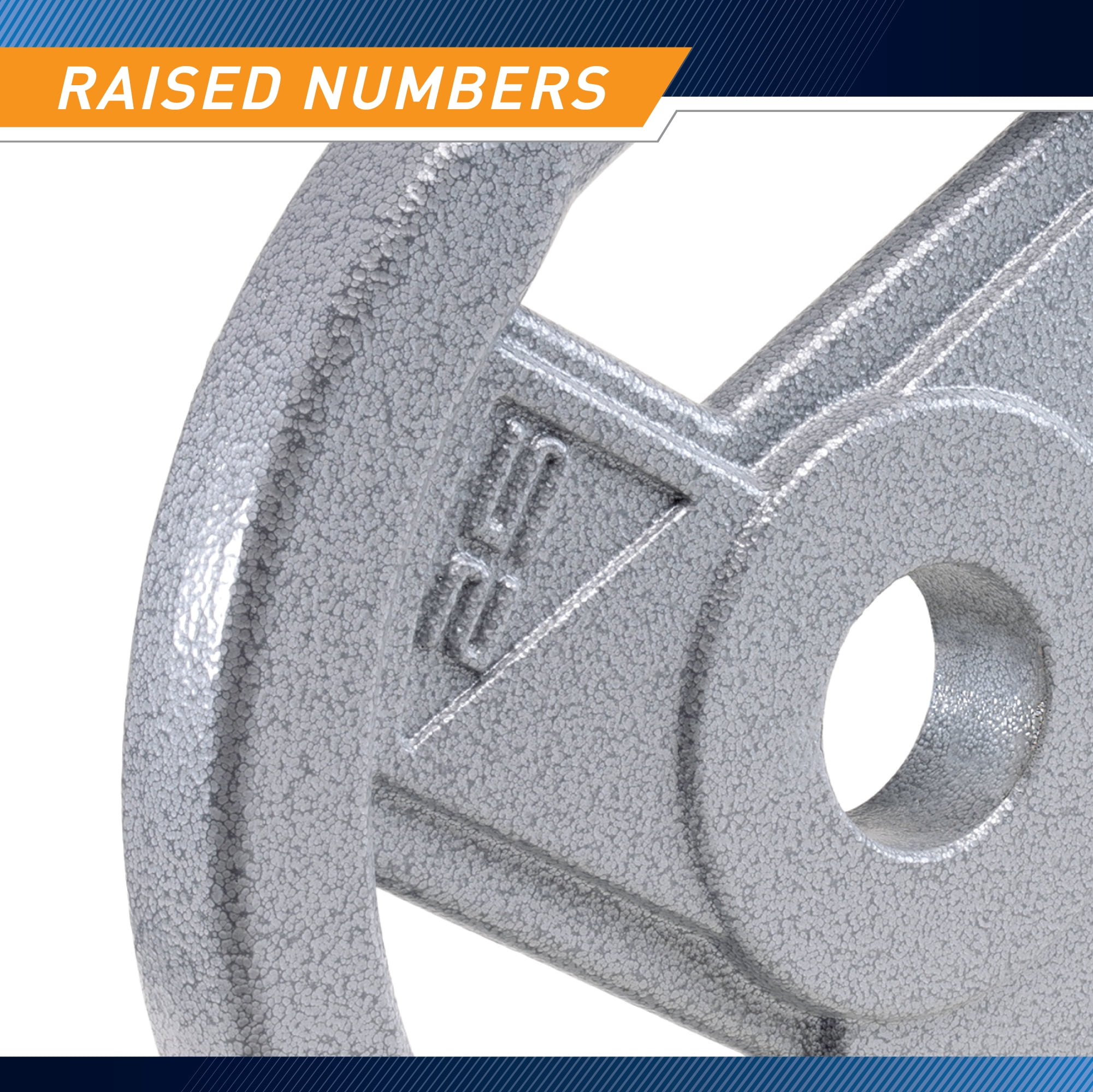 Marcy Olympic Grip Weight Plate 25Lb, Single
