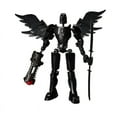 thumbnail image 1 of Black Action Figure Robot Toy With 13 Movable Joints And Wings 3D Printed Model Kit For Diy Customization And Stress Relief 6 Inches Tall, 1 of 4