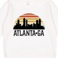 thumbnail image 3 of Inktastic Atlanta Georgia Skyline Vintage Toddler Sweatshirt, 3 of 4