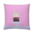 thumbnail image 2 of Ahgly Company Foods Cupcake Indoor Throw Pillow, 18 inch by 18 inch, 2 of 6