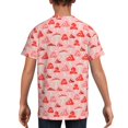thumbnail image 5 of Wukai Cute Mushroom1 Youth Unisex Short Sleeve T-Shirt for Boys, Girls, Teens, and Kids-Large, 5 of 7