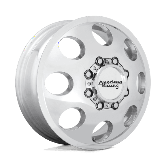 American Racing Aluminum Rim AR204 BAJA DUALLY 17X6in Polished - Front Finish, AR204760901111