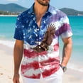 thumbnail image 5 of Yindaity 4th Of July Shirts Men 250 Years America Anniversary 250th Independence Day Freedom T-Shirt(Red,L), 5 of 6