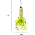 thumbnail image 5 of 5pcs Bird Parrot Shredding Toys, Chewing Foraging Hanging Cage Toys, Paper Strings Wire Drawing Ball Toys, Relieve Boredom, 5 of 8