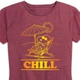 thumbnail image 3 of Peanuts - Chill - Women's Short Sleeve Graphic T-Shirt, 3 of 6