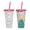 Hot Pink, variant on Christmas Cold-Color-Changing Cup with Lids and Straws, 24 Oz New Year Christmas Cups, Holiday Gift Party Cups for Kids, Plastic Reusable Cups for Water Iced Coffee Or Tea