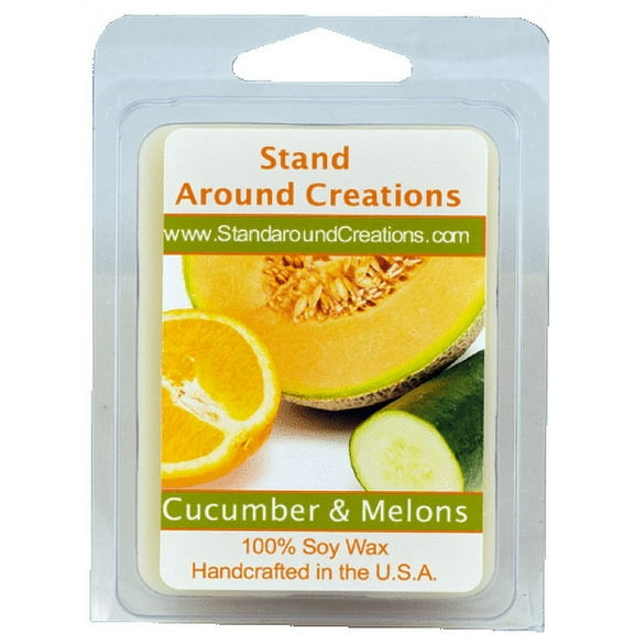 CUCUMBER & MELONS WAX MELT 3-OZ.