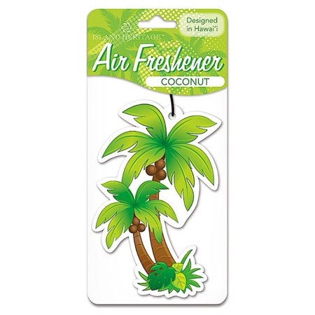 Automobile Car Air Freshner Palm Tree Coconut Scent 2 Packs