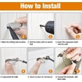 thumbnail image 4 of Generic Set of 2 - Furniture fixing strips - Anti-tipping fasteners, 4 of 6