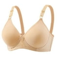 thumbnail image 1 of aidice Bras for Women No Underwire Comfy Adjustable Strap Support Solid Color Breathable Everyday Bras, 1 of 2