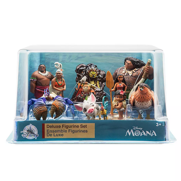 Disney Moana 10Piece Deluxe Figure Playset