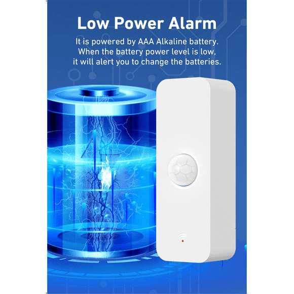 Tuya ZigBee Smart PIR Sensor Human Body Infrared Motion Detector Home Security Scene Linkage Automation Battery Power