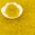 thumbnail image 5 of Sinkoo Sea Glass for Crafts About 1LB (405g/14.28oz) Yellow Glass Pebbles Gemstones Bulk for Aquarium Rocks Fish Tank Gravel Filler for Vases Centerpieces (Yellow), 5 of 7