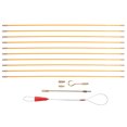 thumbnail image 5 of HEMOTON 1 Set Fiberglass Wire Running Kit Cable Puller Wire Pulling Tools For Electricians Home Office Construction Pull Rods Accessories, 5 of 8