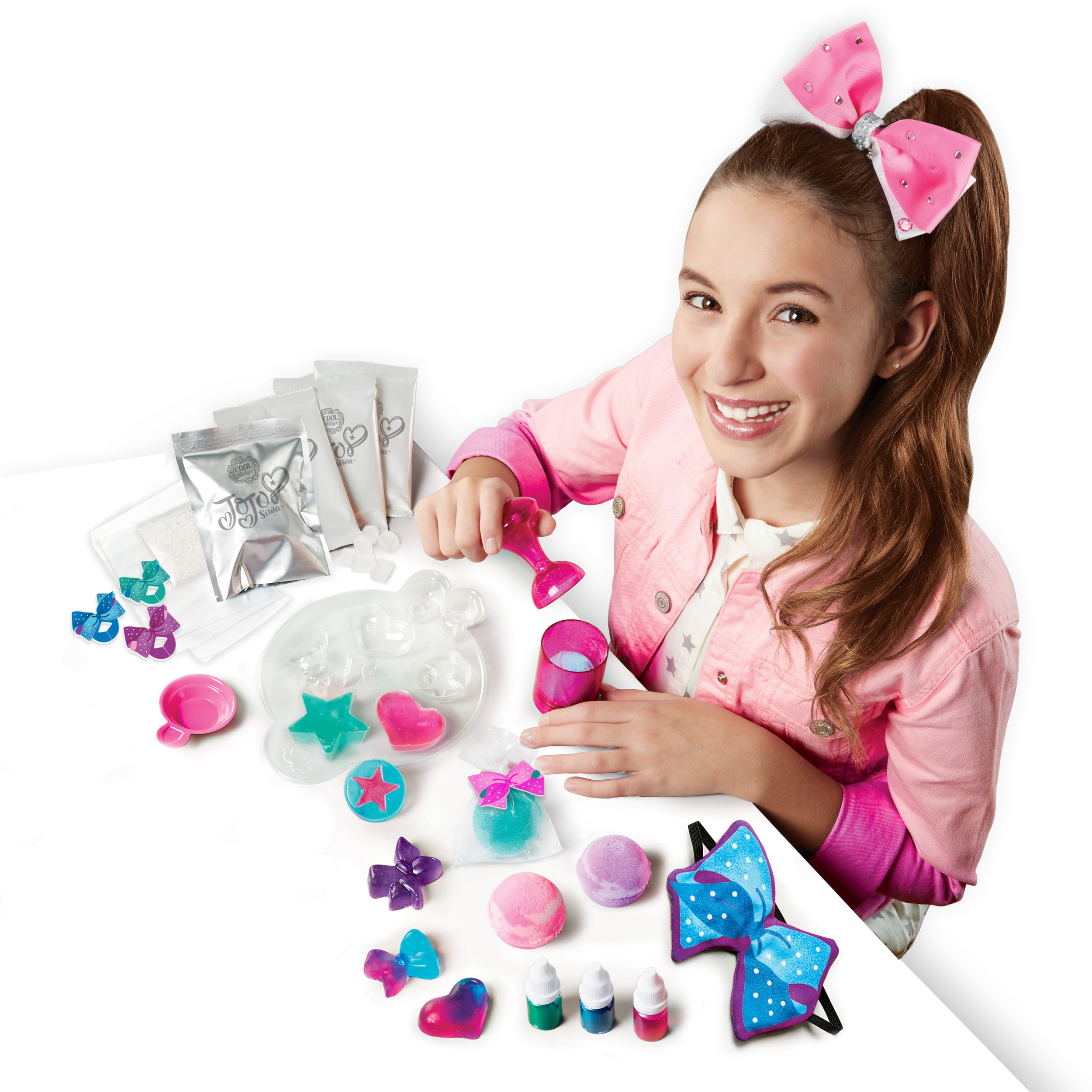 2500px x 2500px - Cool Maker - JoJo Siwa Bath Bomb and Soap Spa Kit, for Ages 8 and Up