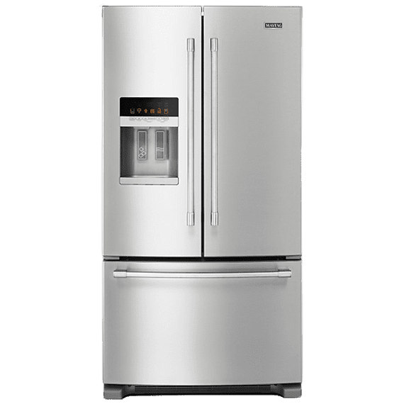 Refrigerador Maytag MFI2570FEZ de 25 pies cúbicos French Door Acero Inox Antihuella