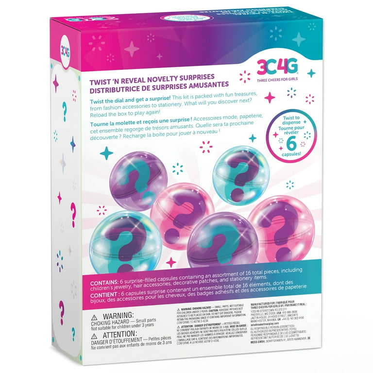3C4G: Twist 'N Reveal Novelty Surprises - Dispenses 16 Treasure