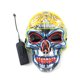thumbnail image 1 of Máscara de cosplay luminosa con forma de calavera de piloto para fiesta de Halloween, 1 of 1
