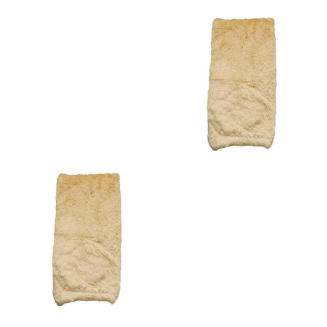 kurtrusly Plush Over Knee Socks Stay Warm In Style Cold Weather Gift Idea Winter Plush Over Knee Socks Fit yellow 2Set