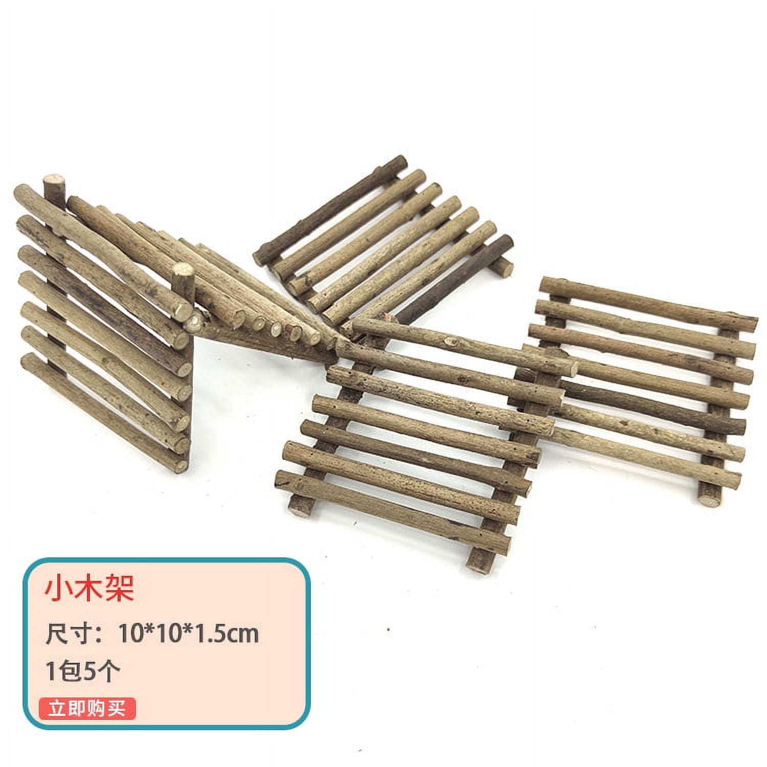 Weierla 40 Pcs DIY Materials for Vases Craft Sticks Accessories DIY Twig Decor Branch Coffee 30.00X0.70X0.70CM