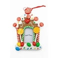 thumbnail image 2 of Christmas Ornament - Glossy Gingerbread House Frame. Wizardi Festive Decoration F07-N2-8-SEE200A, 2 of 2