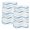 Blue, variant on Sage Green Stripes Kitchen Towels Set of 4, Modern Simple Gradient Waves Lines Absorbent Dish Towels for Kitchen, Microfiber Hand Towel, Quick Drying Tea Towel for Cleaning Decorative Dishcloths