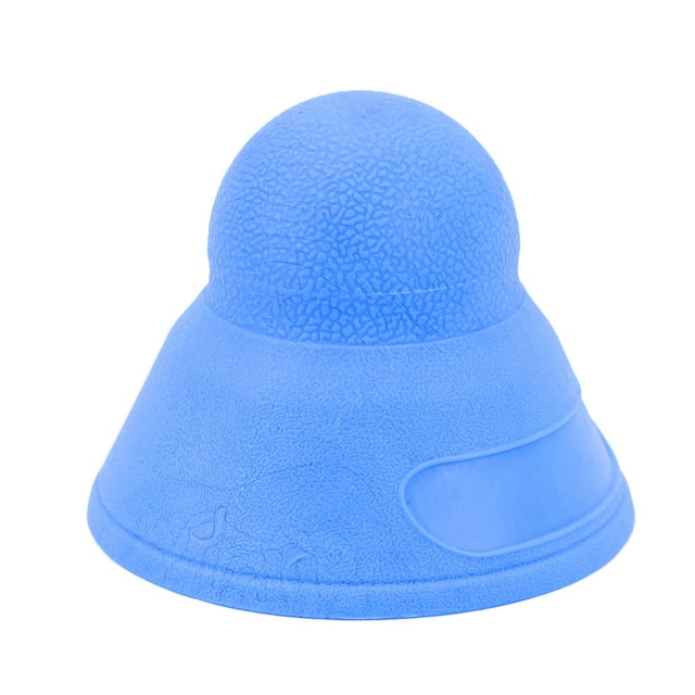 Muscle Massage Ball, Relieve Tension Trigger Point Ball Flat Base for Fitness Black,Blue