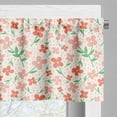 thumbnail image 5 of Ambesonne Floral Valance & Curtain, Pastel Spring Meadow Buds, 55"x45", Salmon Blush, 5 of 7