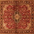 thumbnail image 1 of Ahgly Company Indoor Square Persian Orange Traditional Area Rugs, 7' Square, 1 of 1